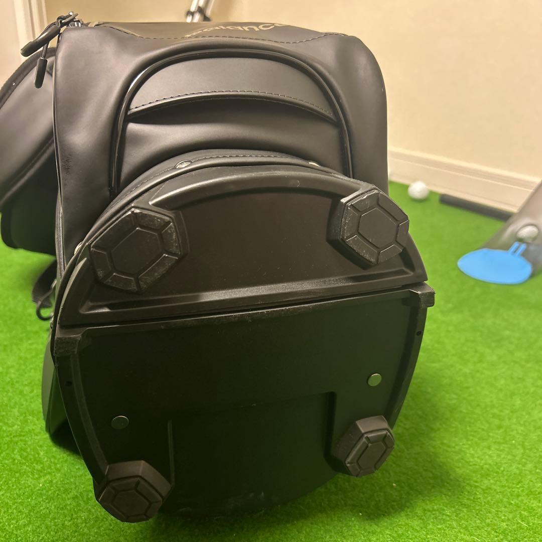 New Balance ニューバランス キャディバッグ ゴールドロゴ スタンド