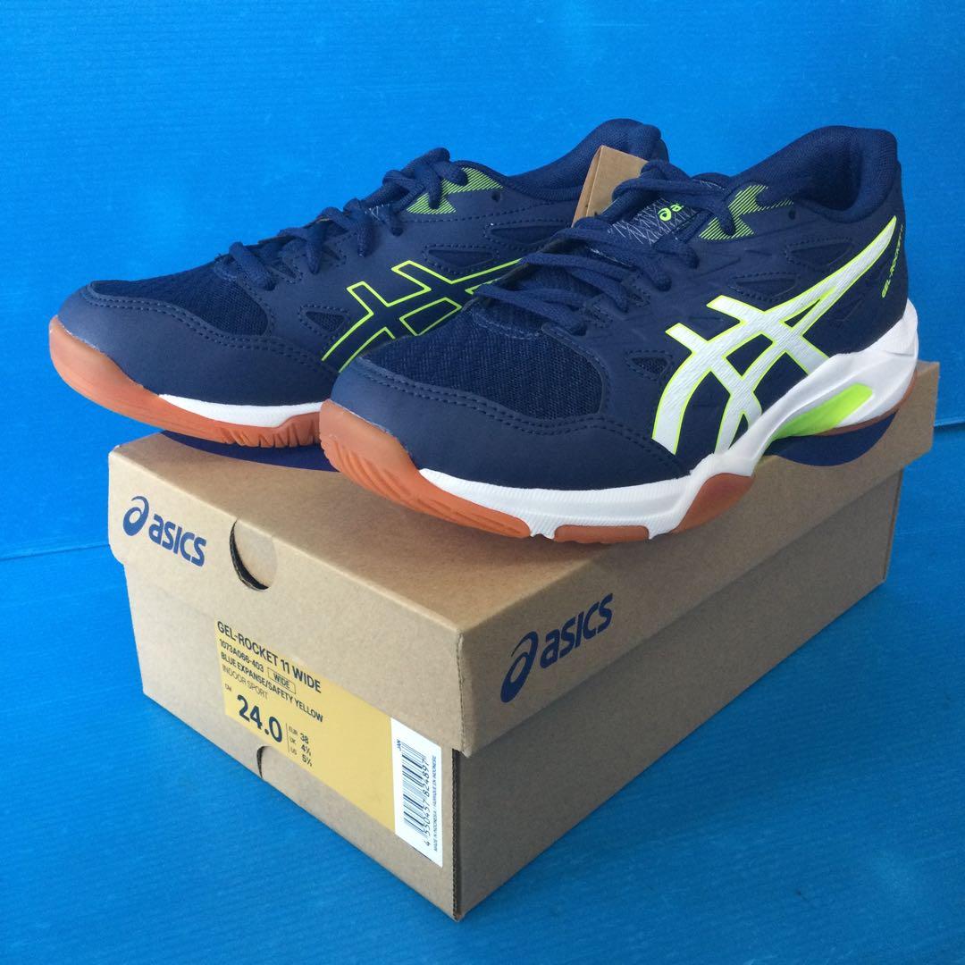 アシックス 1073A066 403 24.0 GEL-ROCKET11WIDE