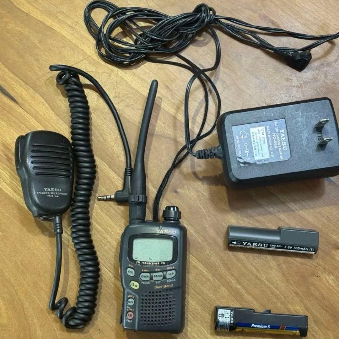 YAESU VX-1 トランシーバー スピーカーマイク