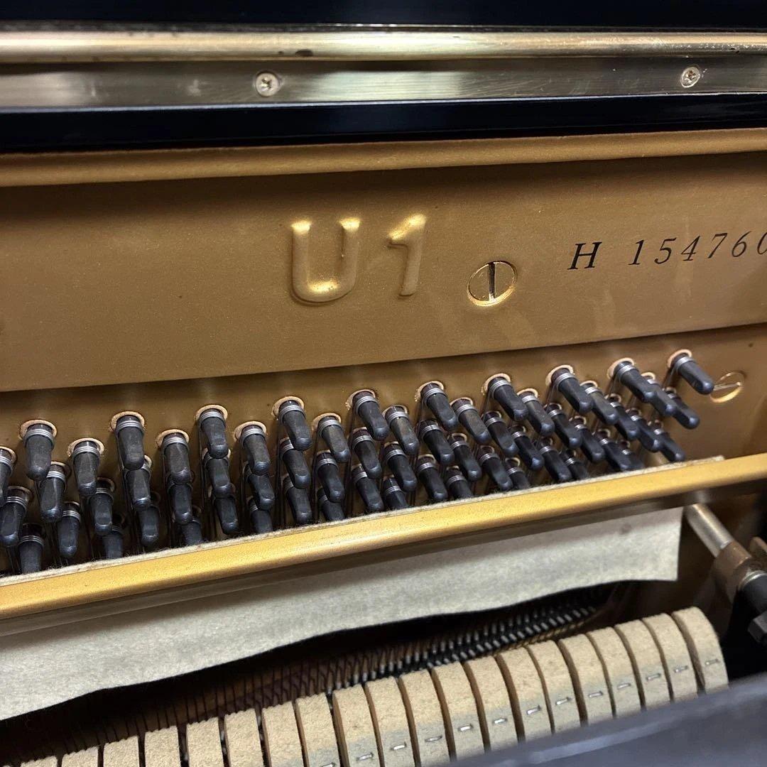 YAMAHA ヤマハ アップライトピアノ U1H ブラック