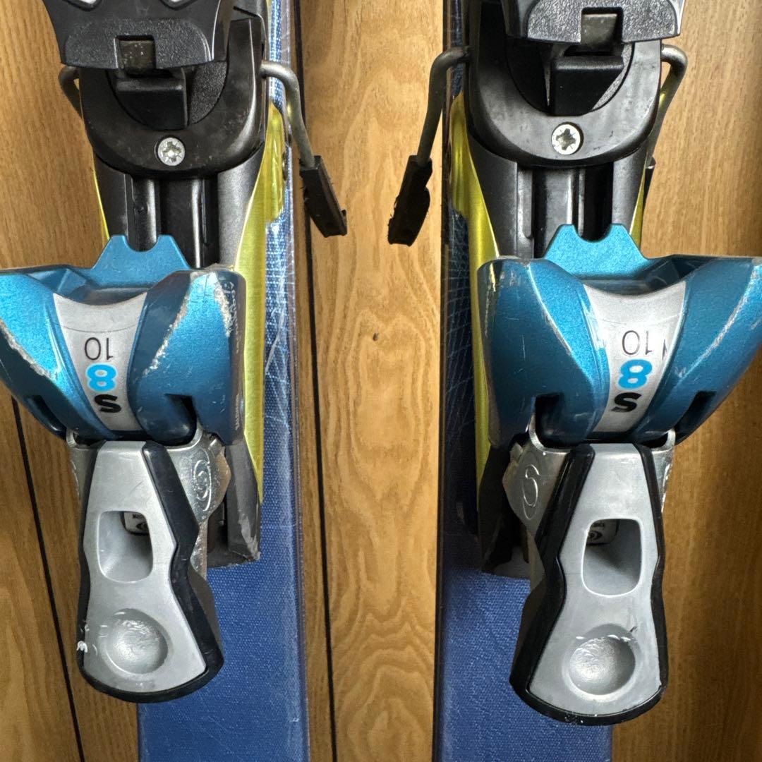 Salomon スキー板 青と黒　170