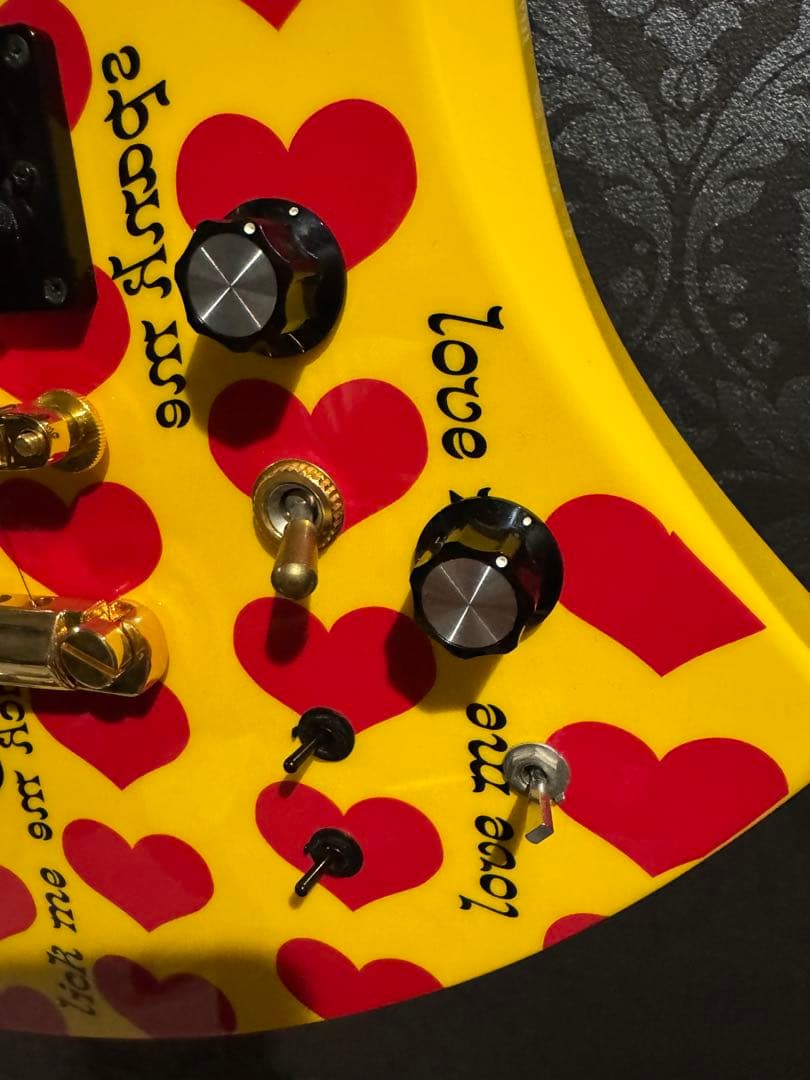 BURNY MG-145S HIDEモデル イエローハート FERNANDES