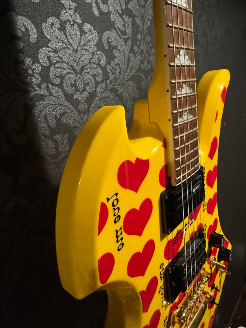 BURNY MG-145S HIDEモデル イエローハート FERNANDES