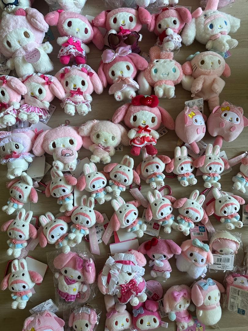 サンリオ　マイメロ　マイメロディ　ぬいぐるみ　マスコット