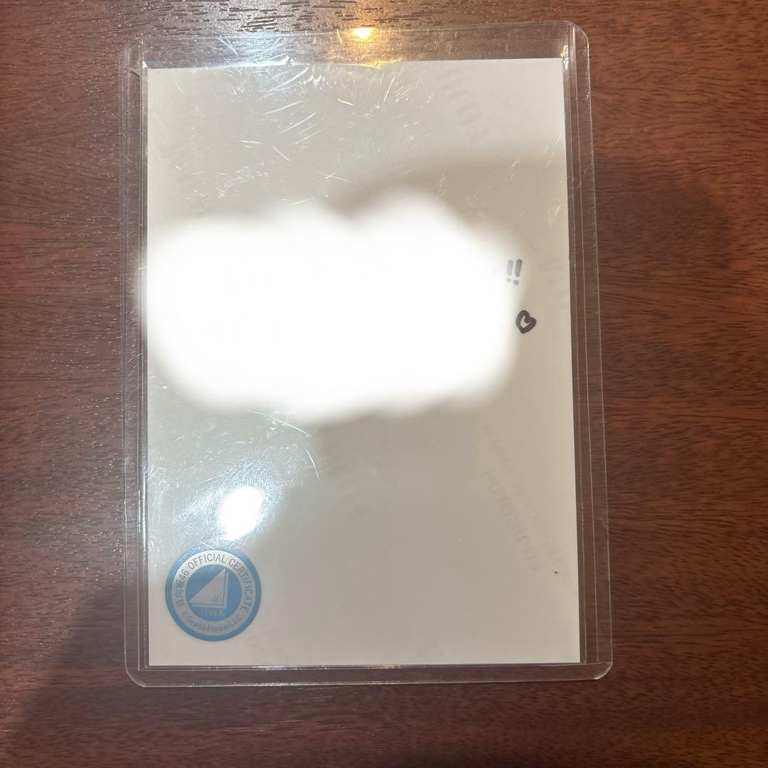 日向坂46 直筆サイン入り生写真 サンタ衣装 大田美月