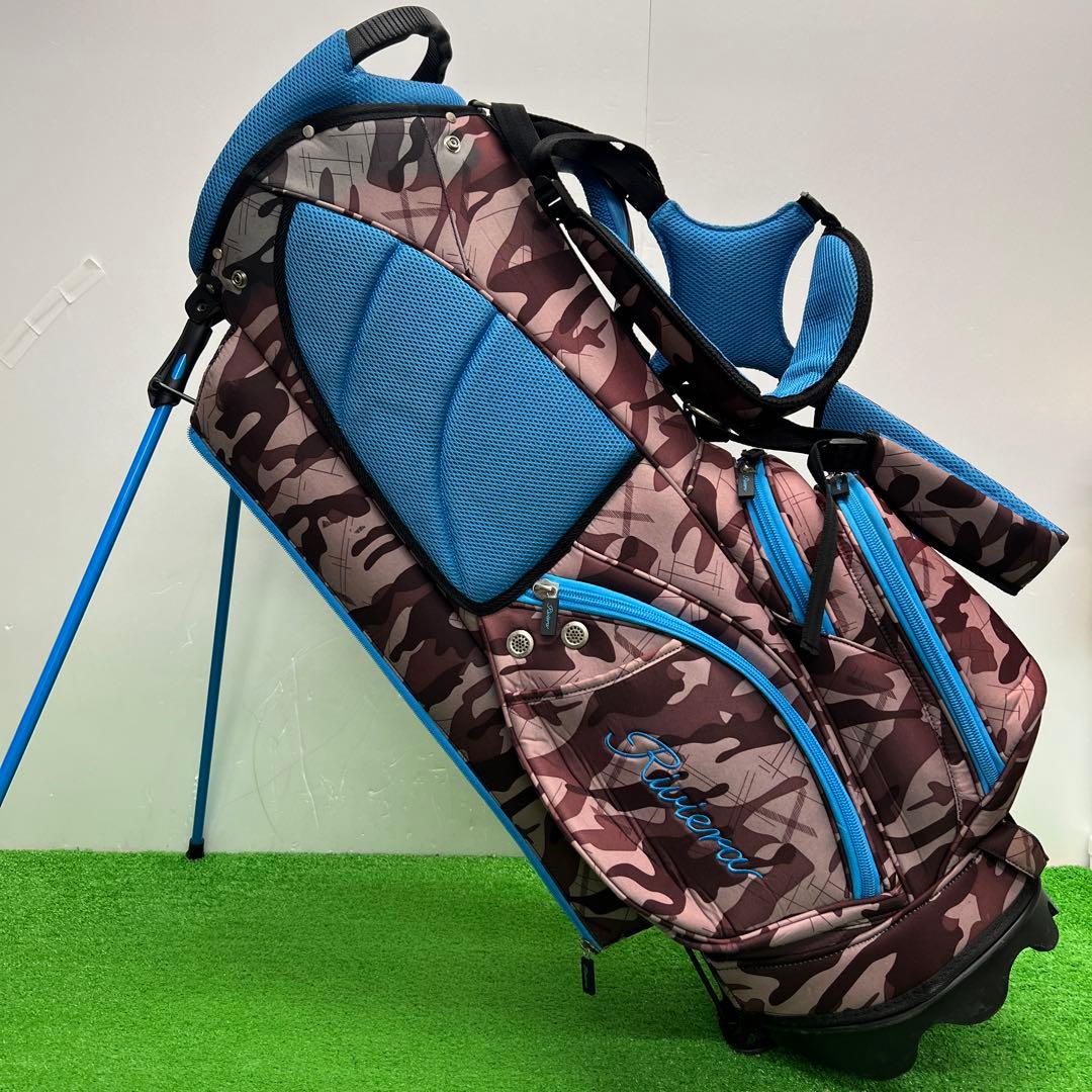 リビエラ　RIVIERA ゴルフバック 9インチ 男性用　大人気 スタンド式