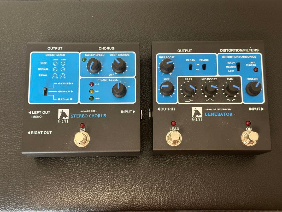 ボストンサウンド！超美品GOAT GENERATORとCHORUSのセット