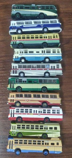 バスコレクション まとめ売り 月刊バスコレクション 無塗装 バスコレ