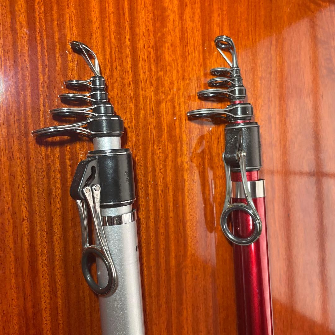 シマノ ダイワ 投げ竿 2本セット