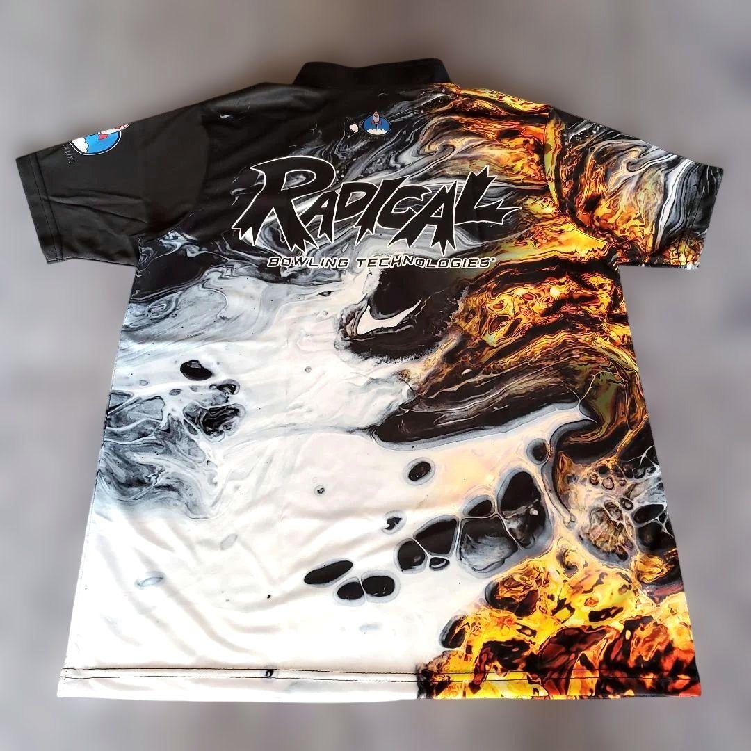 ✨新品✨ボウリングウェア　ラディカル　RADICAL　【M】ブラック　ゴールド