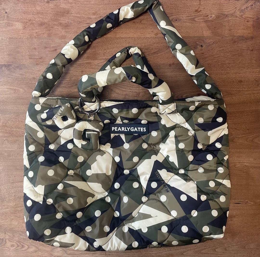 PEARLY GATES 迷彩柄ロッカーバッグ