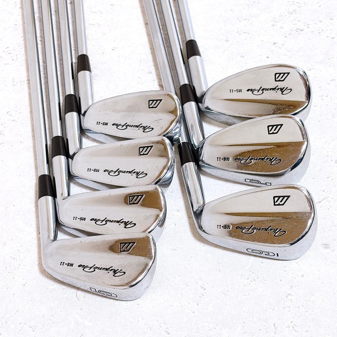 ミズノプロ MS-11 アイアンセット 5〜9.P.S 7本 R400 スチール