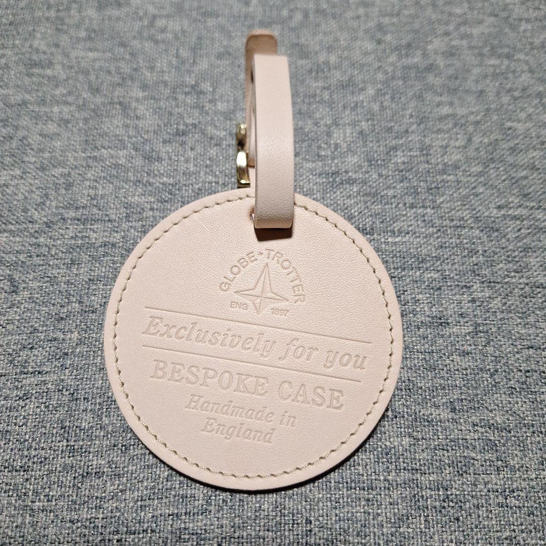 最終値引■非売品　GLOBE-TROTTER BESPOKE CASEレザータグ