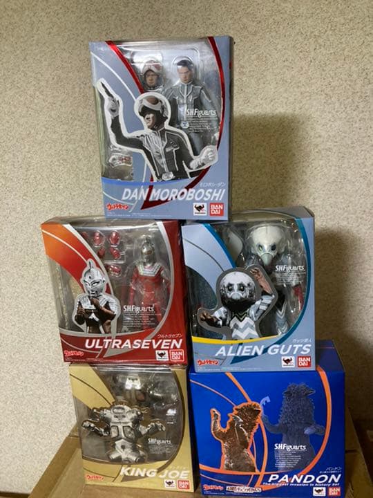 S.H.Figuarts ウルトラセブン他5体