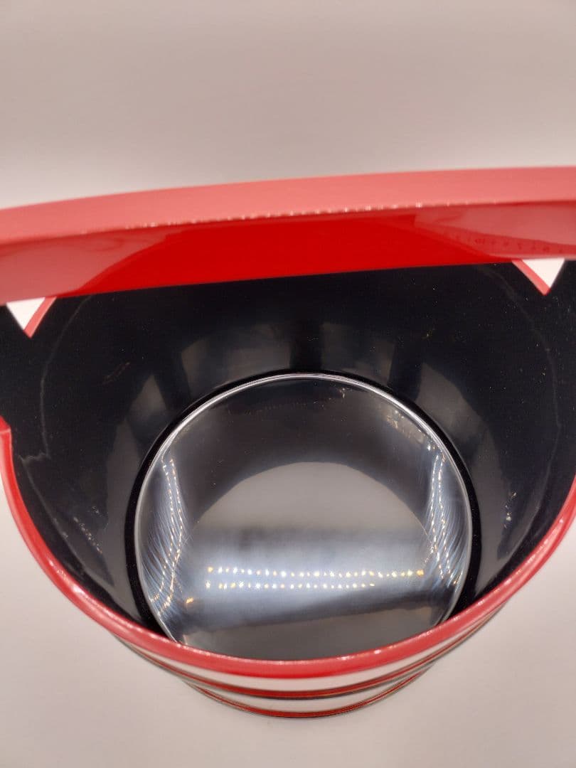 c603 手桶水指 朱銀 輪島静峰 木箱 茶道具 古物