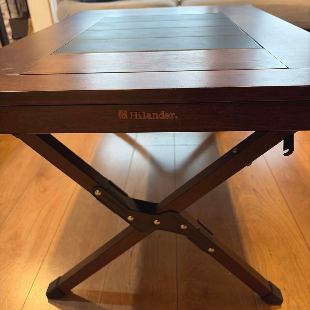 ハイランダー シェフテーブル ダークブラウン Hilander