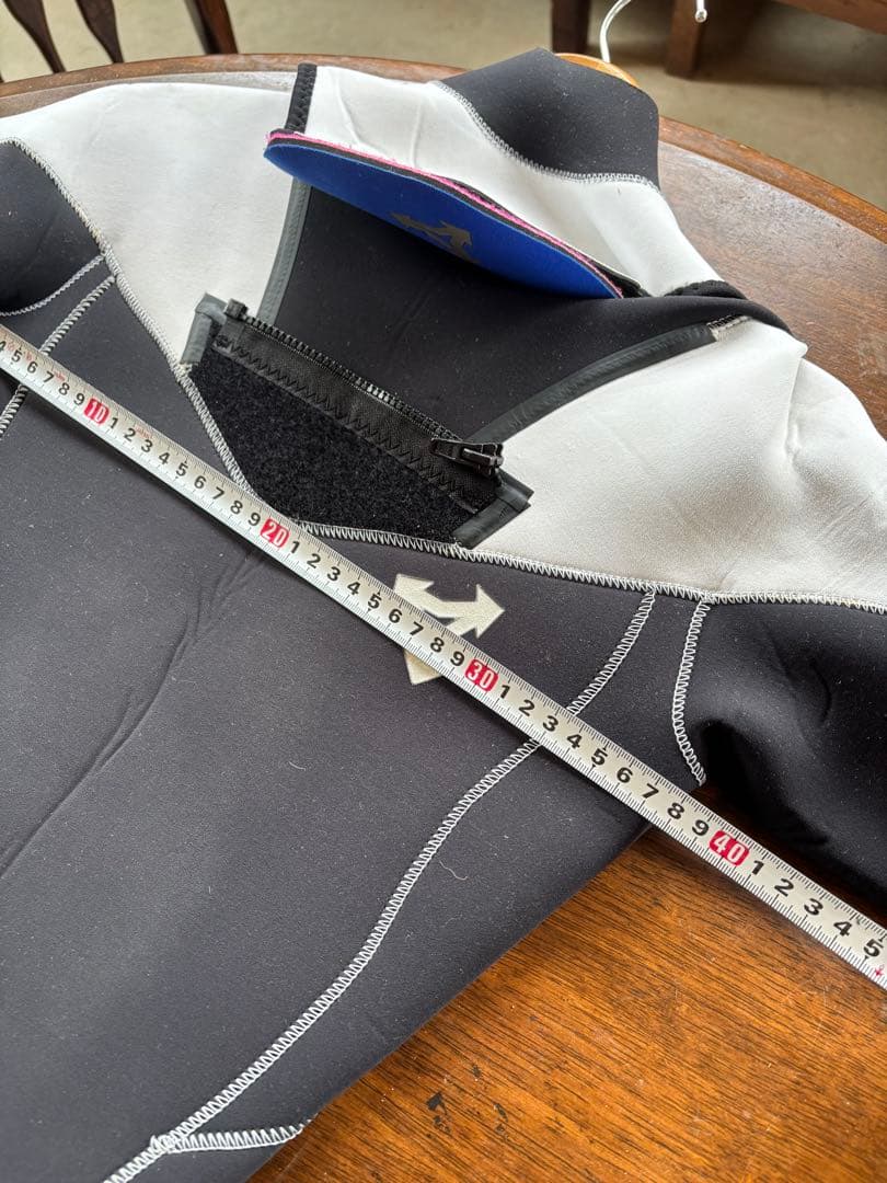 XCEL フルスーツ 黒/白 ダイヤモンドパターン