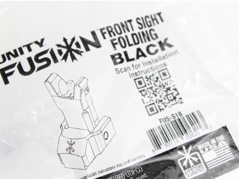 Unity Tactical FUSION■フォールディング フロントサイト