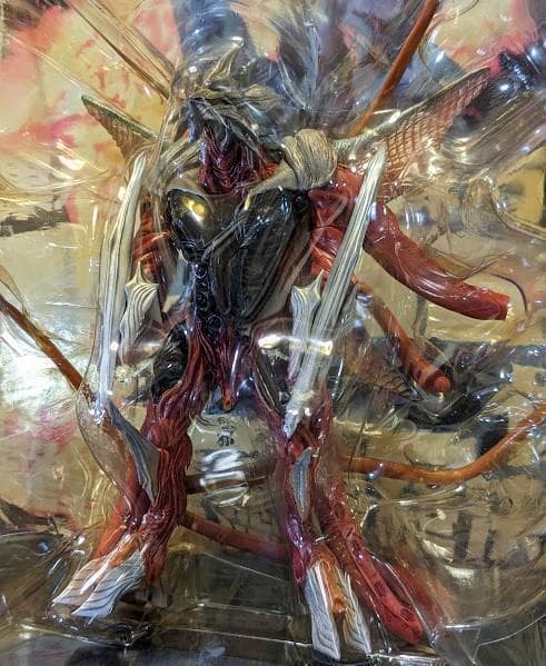 ガメラ３限定版バトルダメージ＆イリス（海洋堂）未開封フィギュア＋食玩＋トレカ