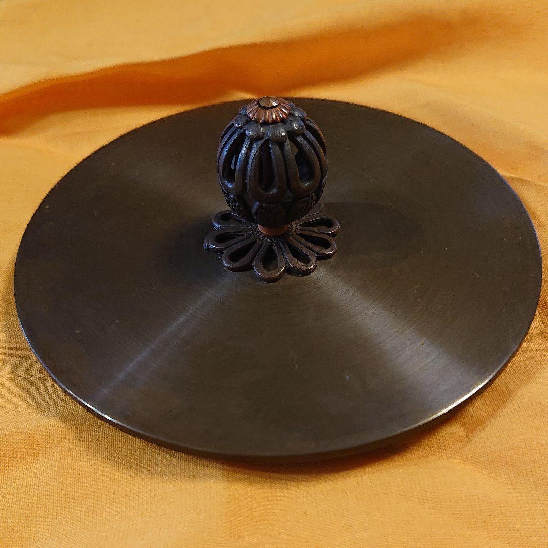 釜師政光作の阿弥陀堂茶釜