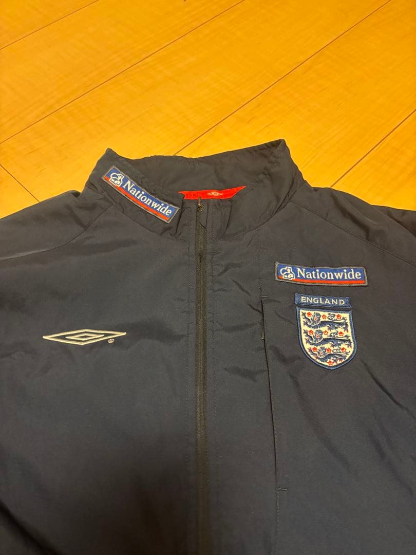 UMBRO アンブロ　イングランド代表　ハーフジップ　ナイロンジャケット