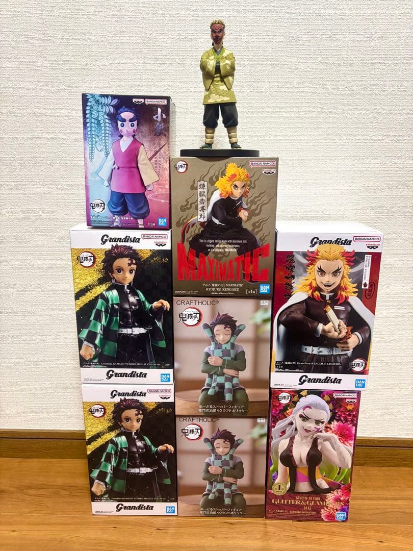 鬼滅の刃　プライズフィギュア　9体セット売り