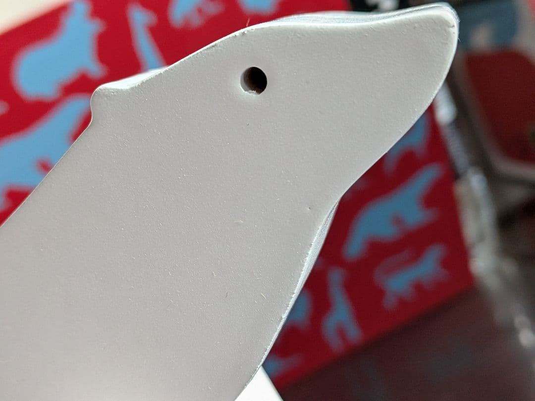 新品だけど少し傷ありオルセー美術館　ポンポン　木製おもちゃ　シロクマ　パリお土産