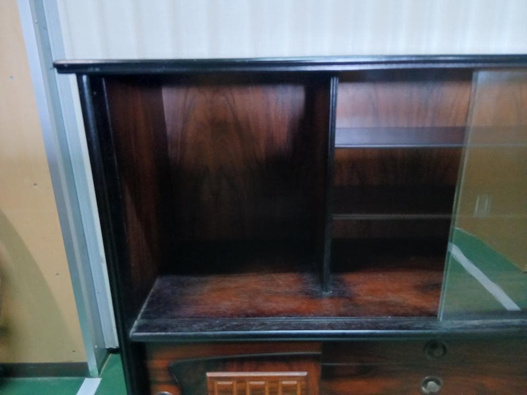 食器棚 和箪笥 レトロ アンティーク 古家具 茶箪笥