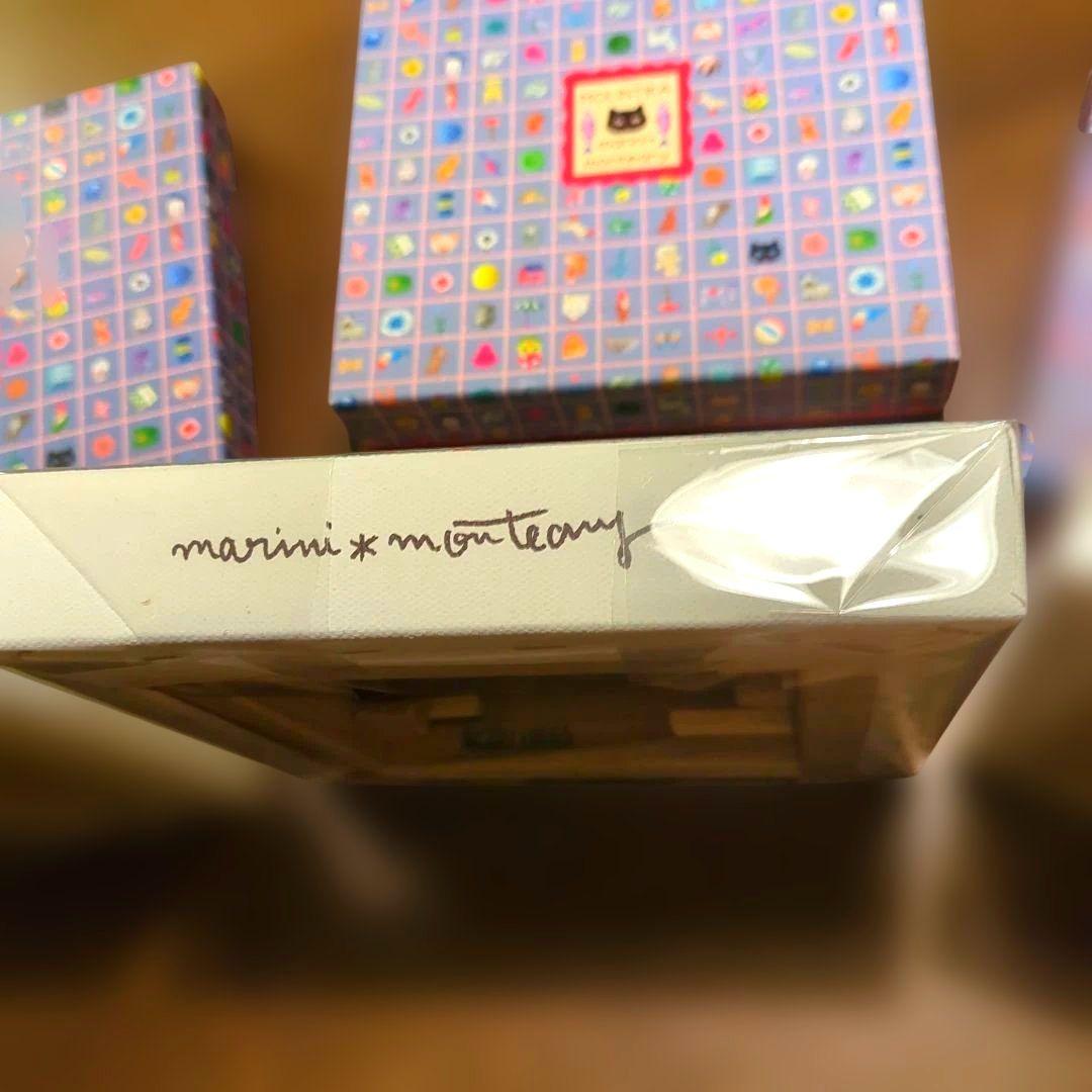 最終値下げ！マリーニモンティーニ　サイン入りキャンパスイラスト3点セット 箱付き