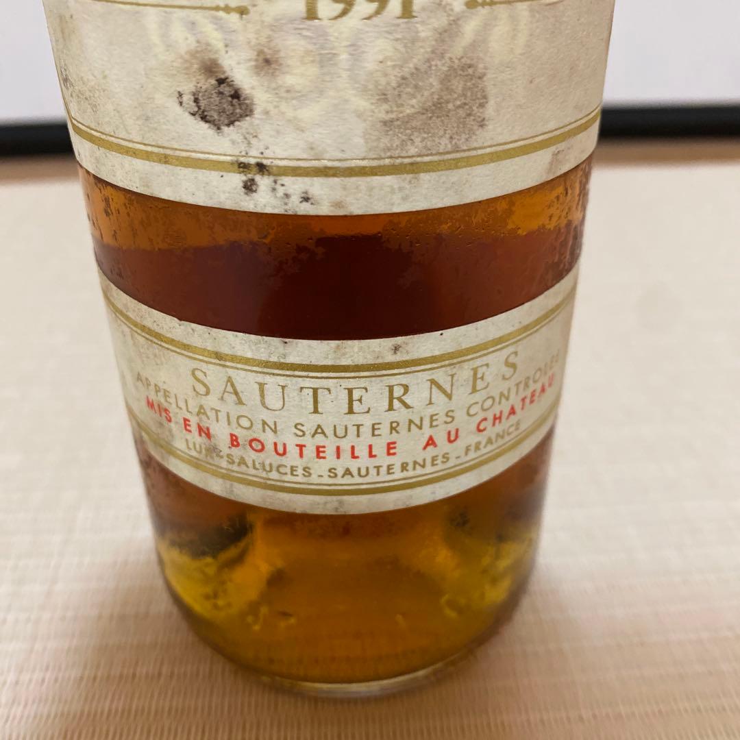 ワイン Chateau d'Yquem 1991 Sauternes750ml