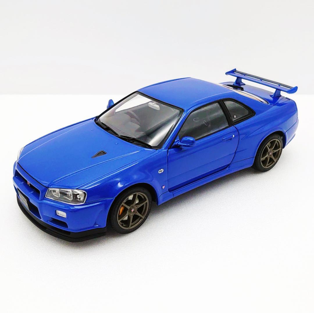 EBBRO　1/24　ニッサン　スカイライン　GT-R　R34　V-SPEC　Ⅱ