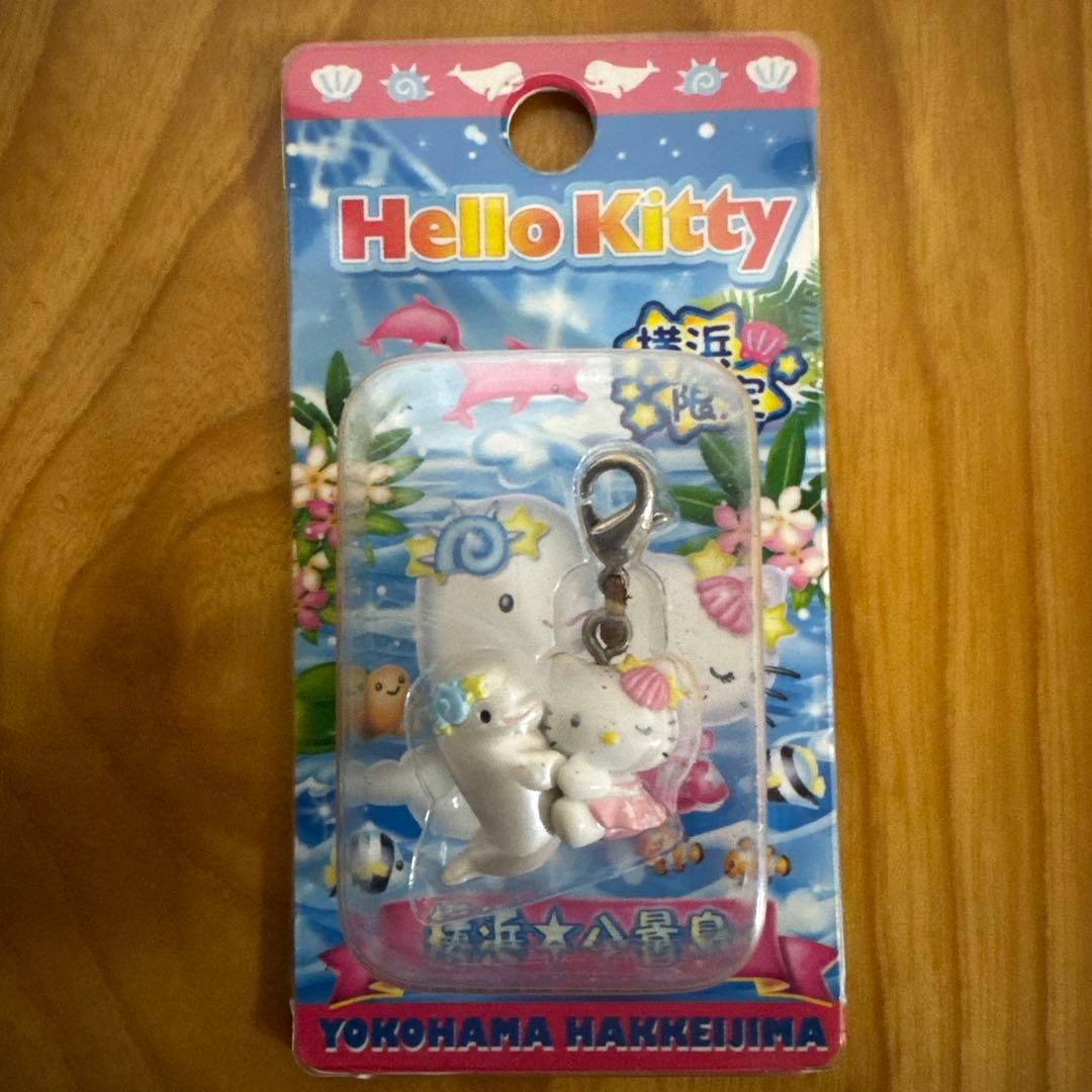 激レア！　横浜八景島限定ハローキティ　ファスナーマスコット　ピンク&ブルーセット