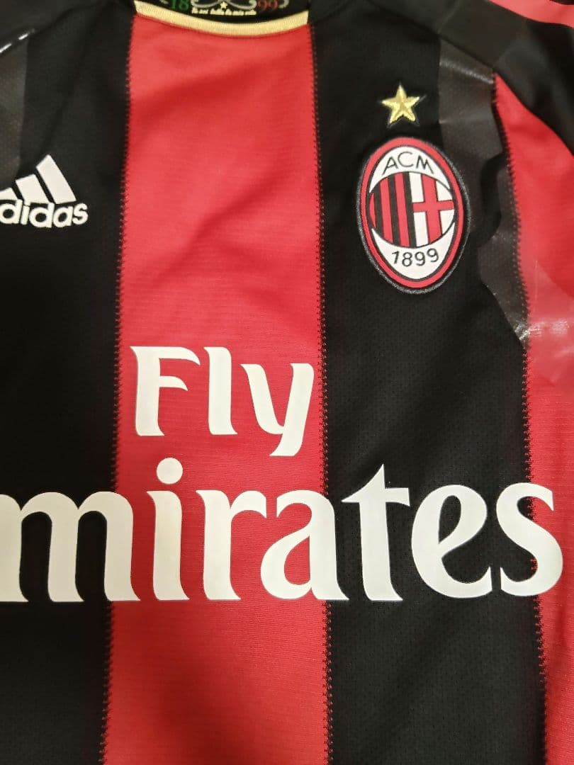 ACミラン　記念ユニフォーム　Oサイズ　テックフィット