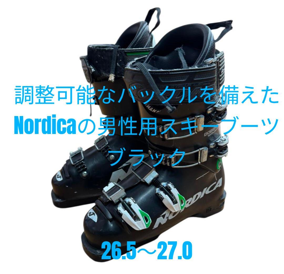 Nordica 男性用スキーブーツ ブラック