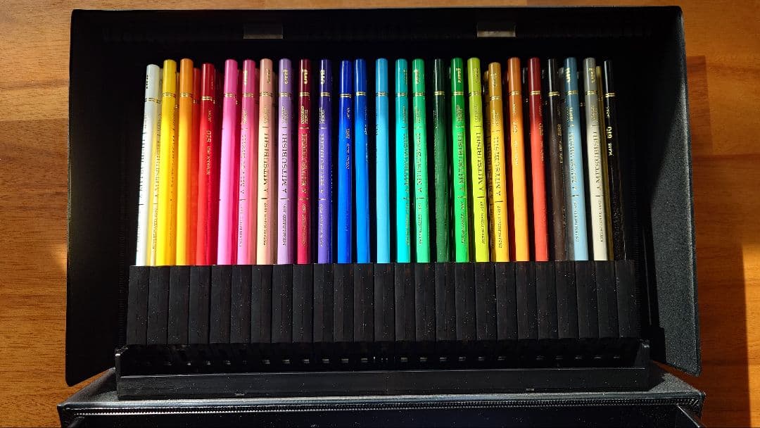 色鉛筆　uni100色セット三菱鉛筆