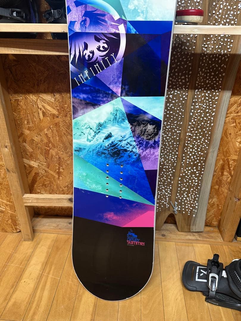Never summer Infinity 149 FIX ビンディング S