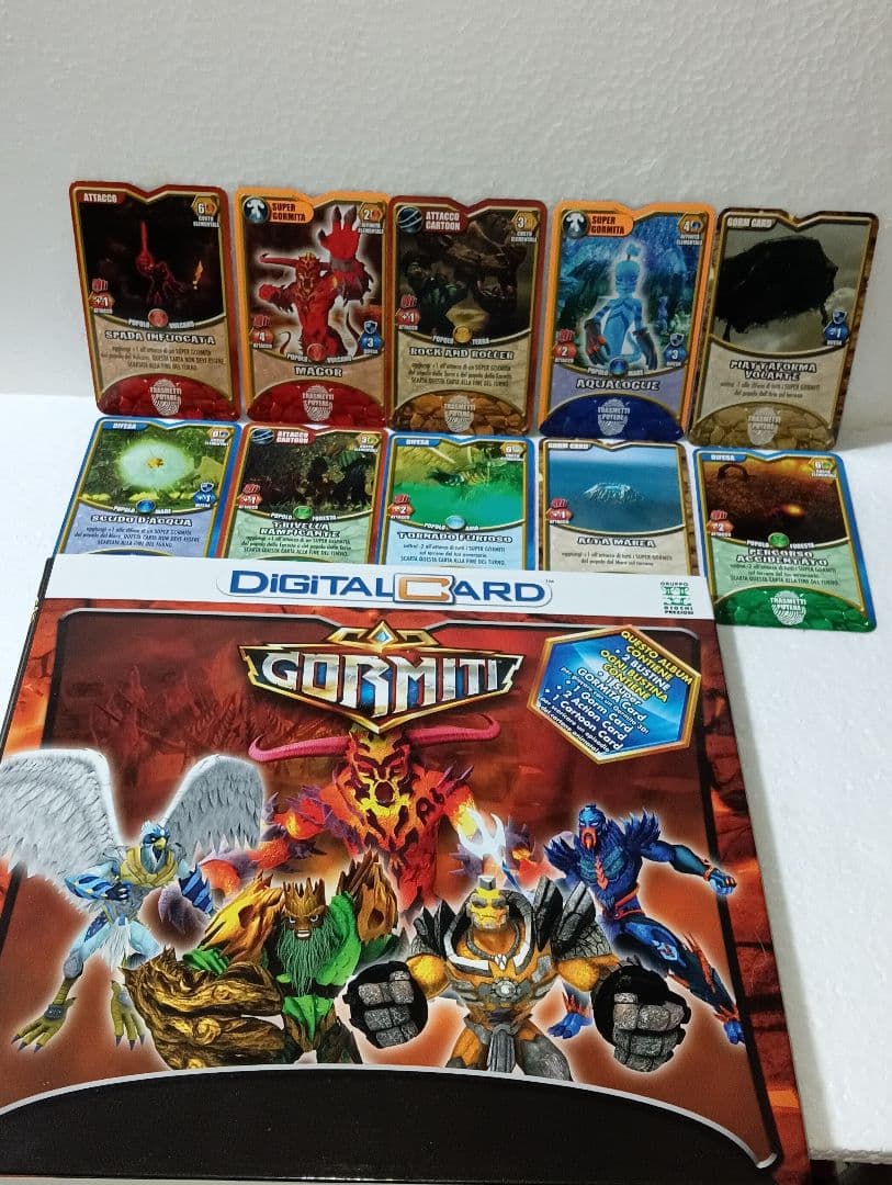 ゴーミティ　デジタルカードアルバム&カードカードセット
