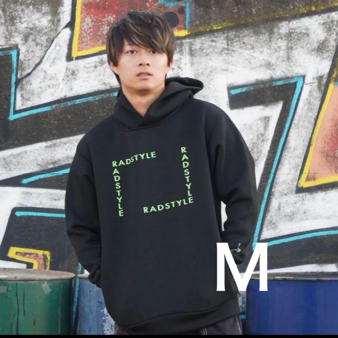 RADSTYLE ダンボールパーカー ブラックＭ　高橋優介 ブルーブルー