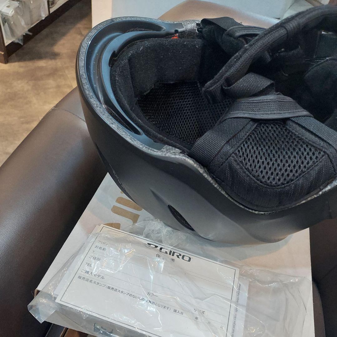 GIRO スノーヘルメット NINE AF マットブラック L バック付き