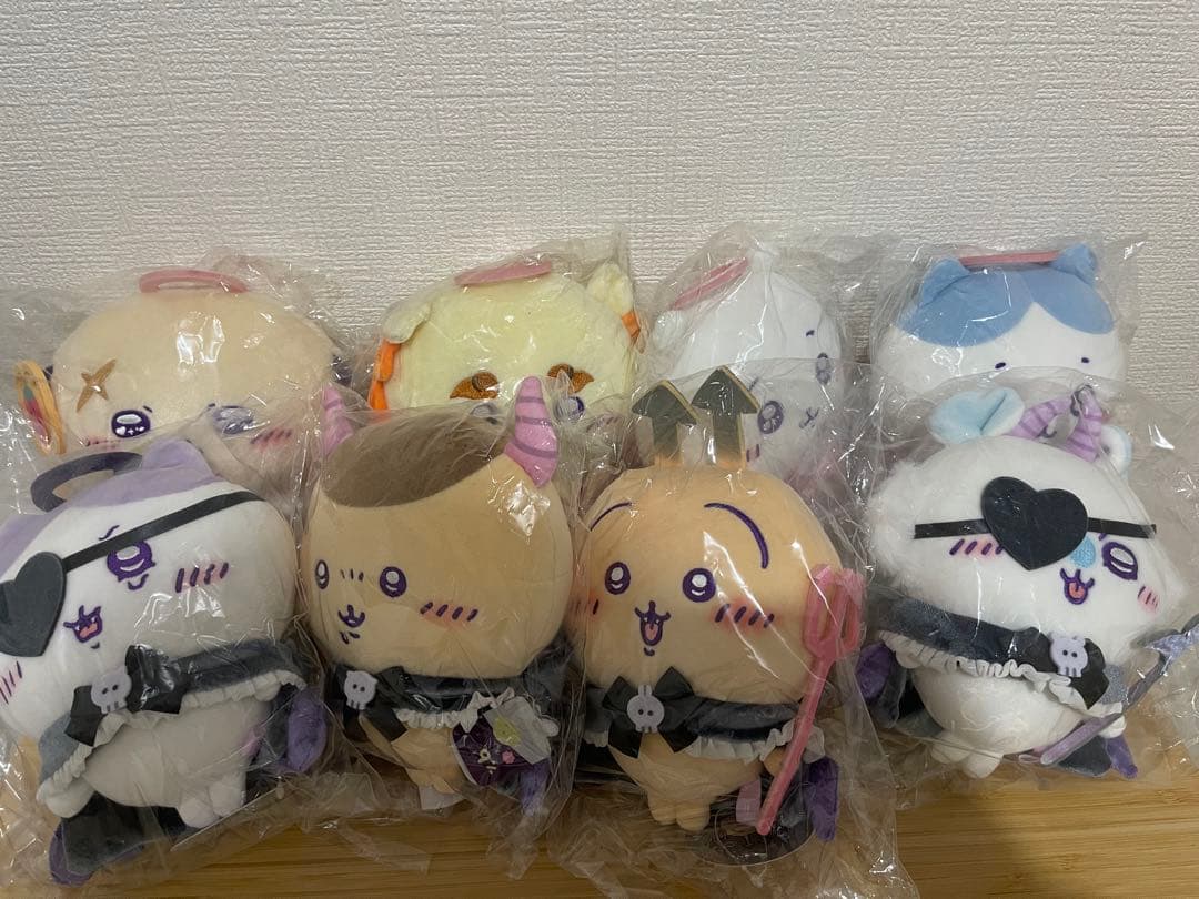 ちいかわ　てんし♡あくま　ぬいぐるみS 8体セット　コンプリート