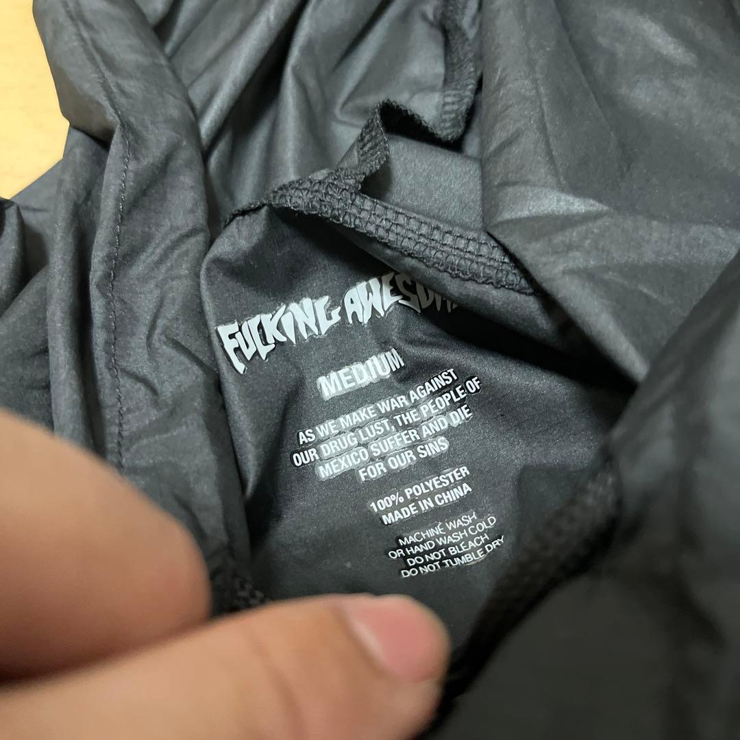 ファッキングオーサム　CUT OFF ANORAK PULLOVER パーカー