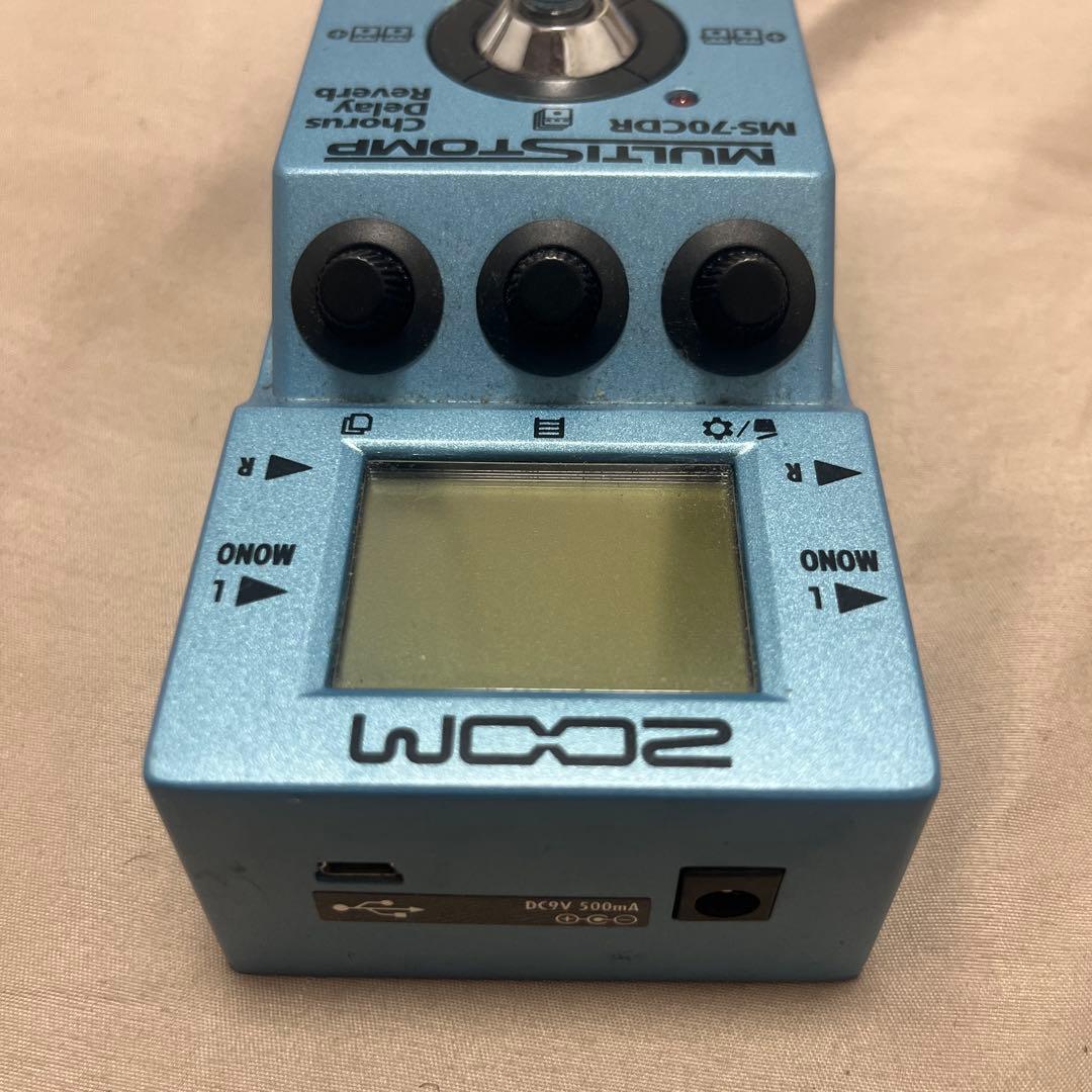 【値下げ可】【即購入OK】ZOOM MULTISTOMP MS-70CDR