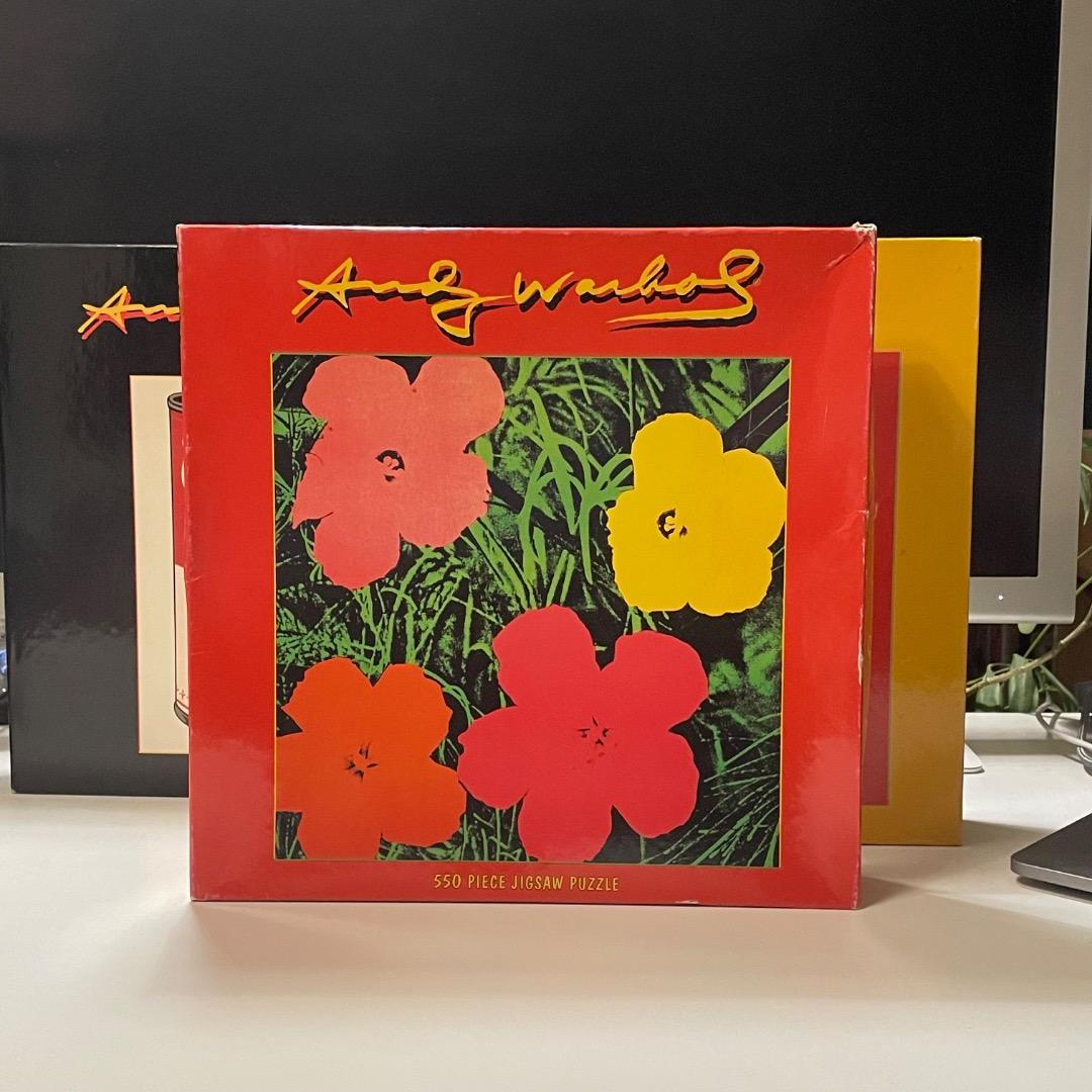 アンディーウォーホル 貴重 90年代 アメリカ製 ジグソーパズル 3式セット