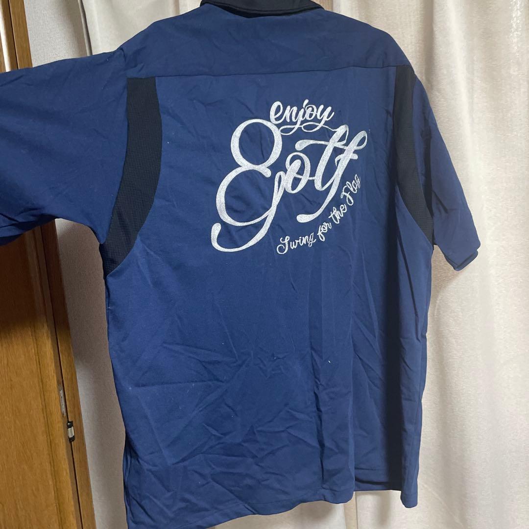 8gshoot ネイビー ポロシャツ