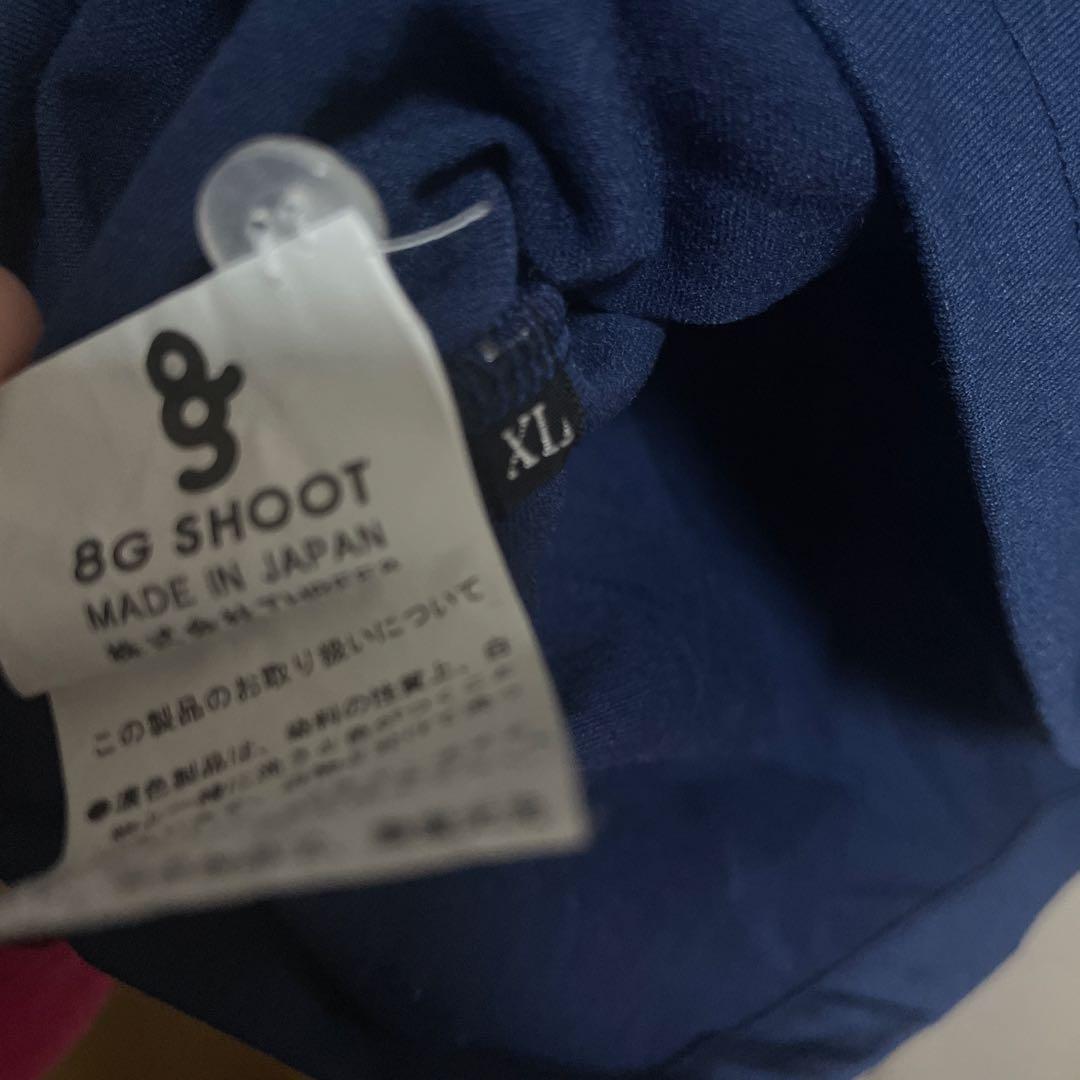 8gshoot ネイビー ポロシャツ