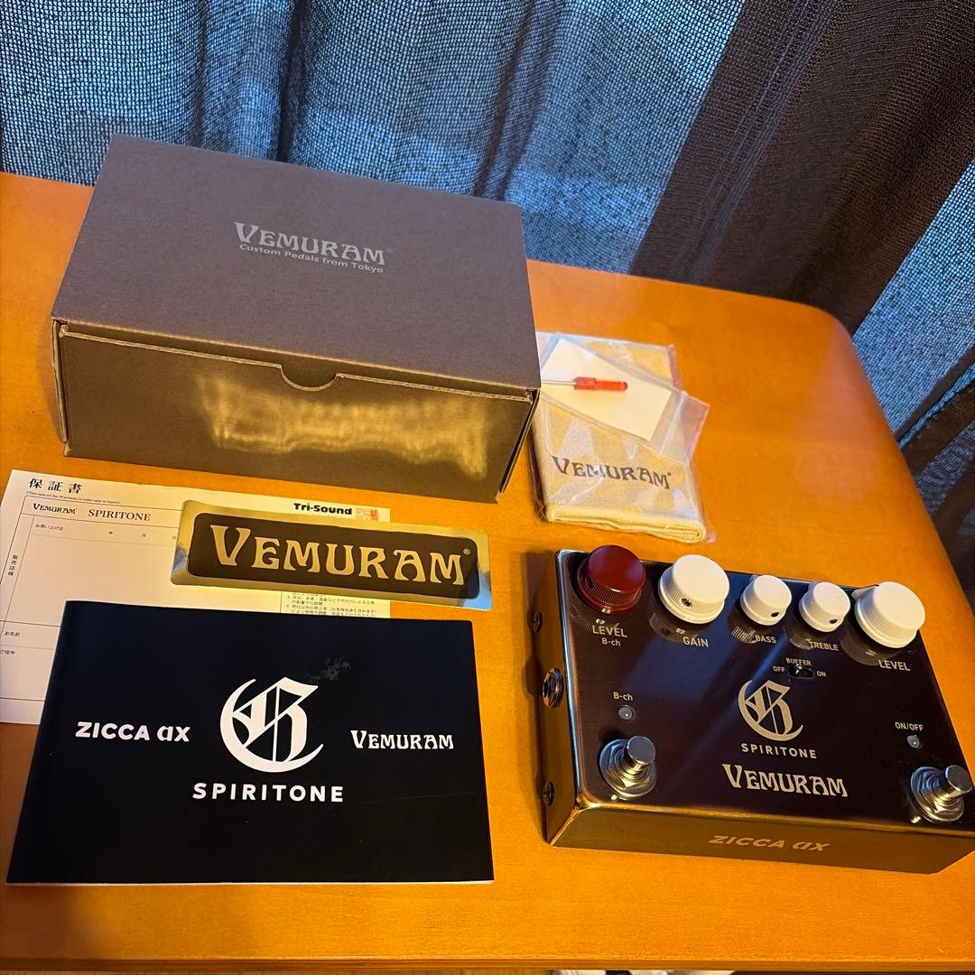 【美品】VEMURAM ZICCA ax SPIRITONE Char監修