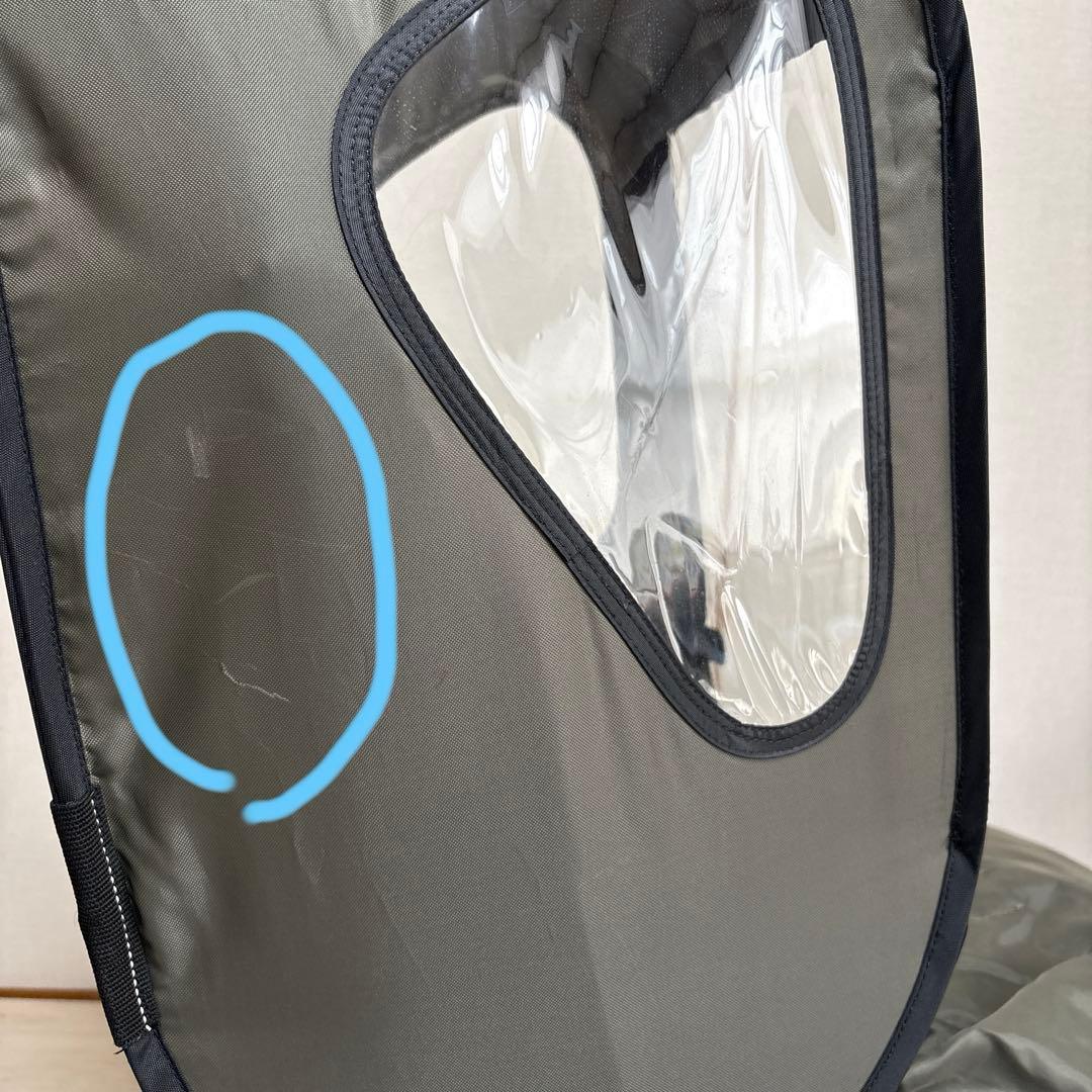 （開閉タイプ） ノロッカ　リア　自転車レインカバー