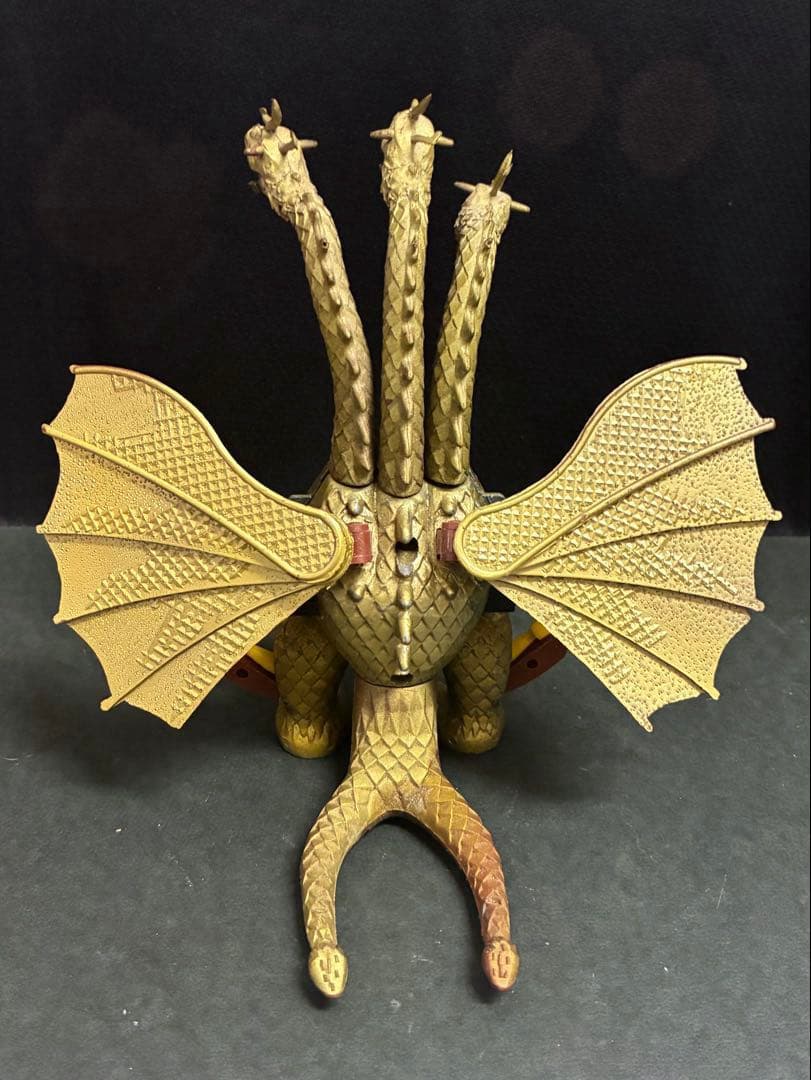 激レア【昭和玩具】■ ブルマァク ジンクロン Z合金 キングギドラ / 超合金