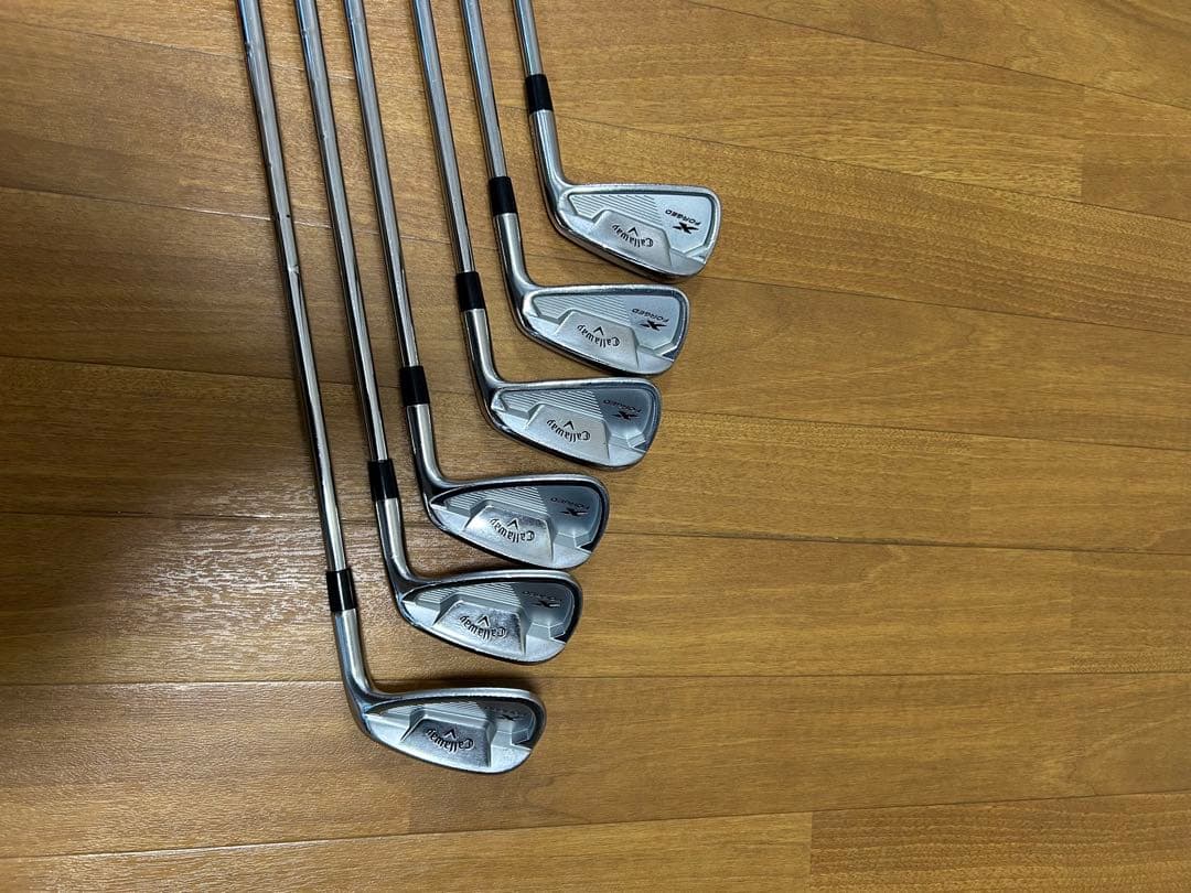 【ゆう】キャロウェイ　2021Xフォージドスターアイアン6本セット5〜P