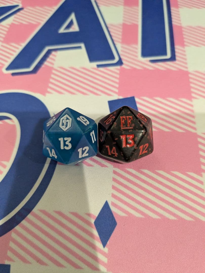 スピンダイス アクリル製 FFコラボ